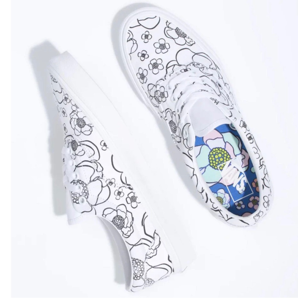 VANS | ERA SHOES TRUE WHITE FLORAL (U-COLOR)